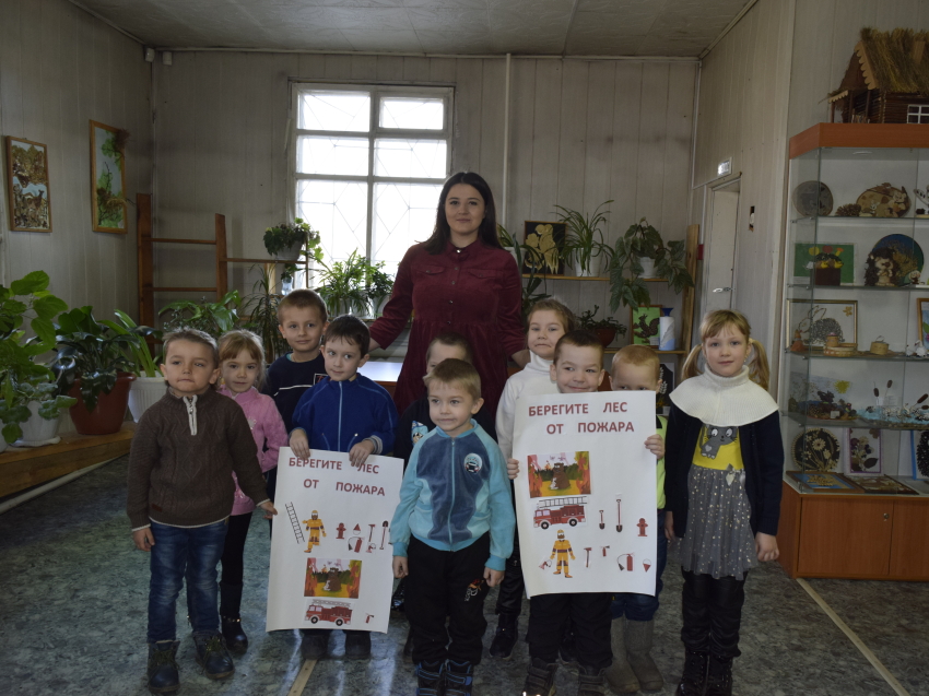 В нацпарке «Чикой» проводят мероприятия по пожарной безопасности